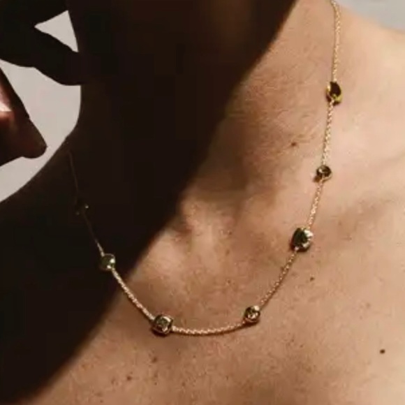 Ippolita Jewelry - IPPOLITA 18K GOLD STATION NECKLACE 18”